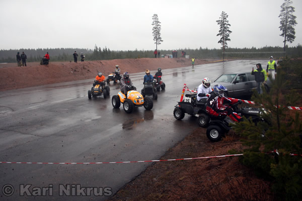Ruohonleikkureiden 3h kest�vyysajot 05.04.2008