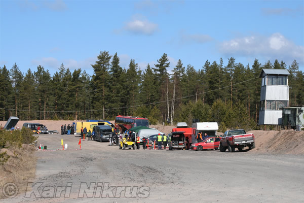 Ruohonleikkureiden 3h kest�vyysajot 18.04.2009