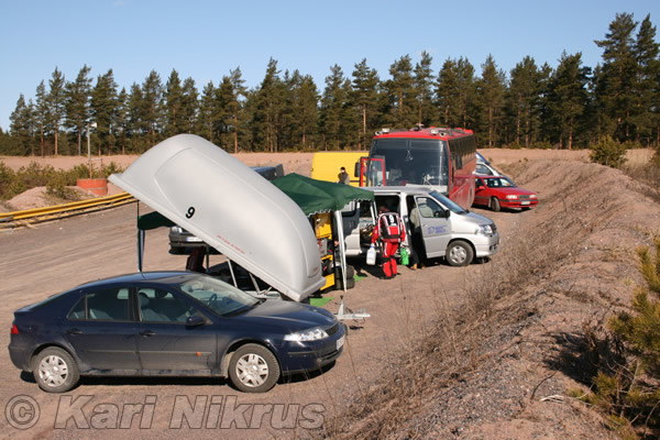 Ruohonleikkureiden 3h kest�vyysajot 18.04.2009