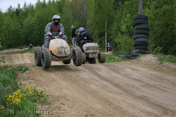 Ruohonleikkureiden 3h kest�vyysajot 18.05.2008
