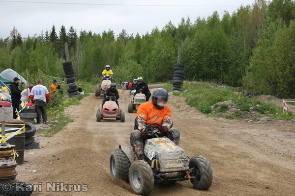 Ruohonleikkureiden 3h kest�vyysajot 18.05.2008