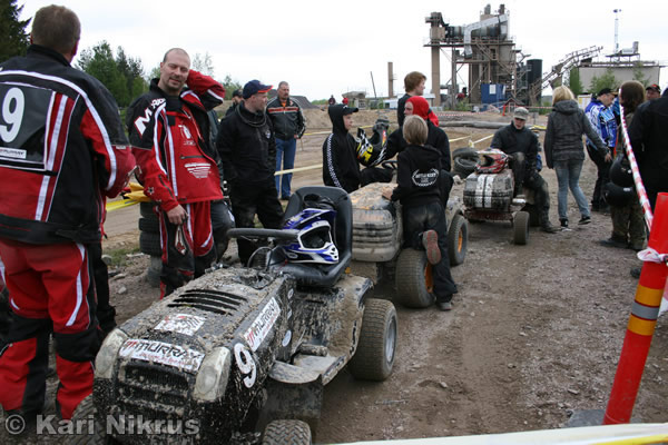 Ruohonleikkureiden 3h kest�vyysajot 18.05.2008