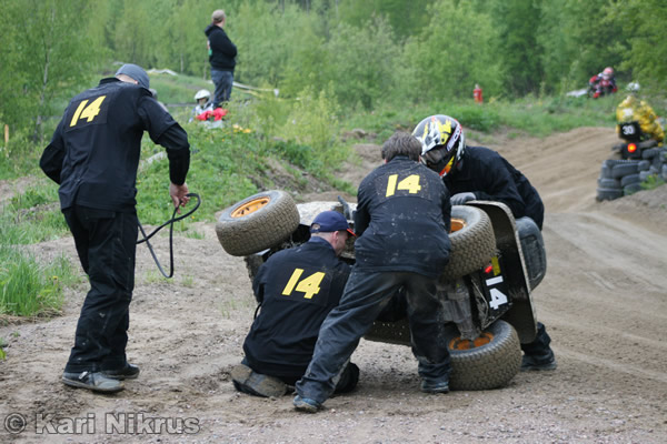Ruohonleikkureiden 3h kest�vyysajot 18.05.2008