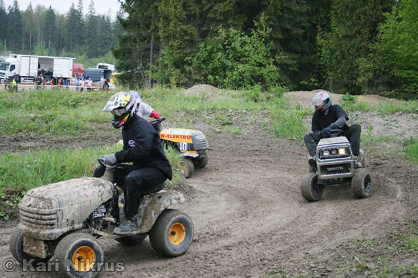 Ruohonleikkureiden 3h kest�vyysajot 18.05.2008