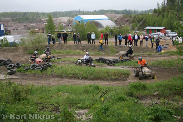 Ruohonleikkureiden 3h kest�vyysajot 18.05.2008