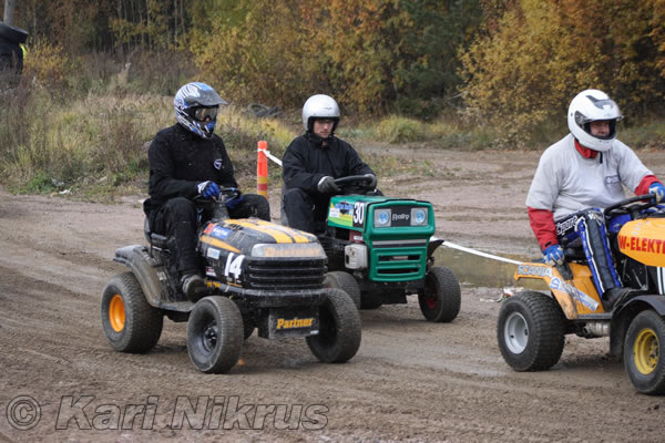 Ruohonleikkureiden 3h kest�vyysajot 17.10.2009