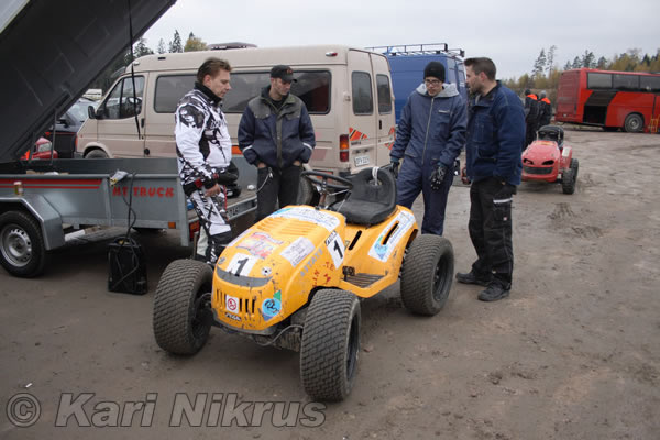 Ruohonleikkureiden 3h kest�vyysajot 17.10.2009