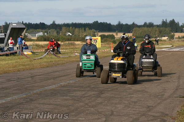 Ruohonleikkureiden 3h kest�vyysajot 13.09.2008