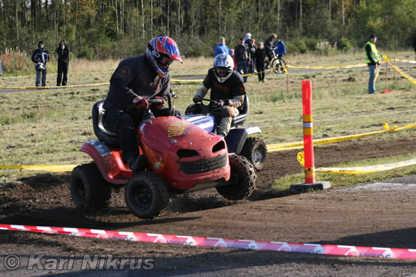 Ruohonleikkureiden 3h kest�vyysajot 13.09.2008