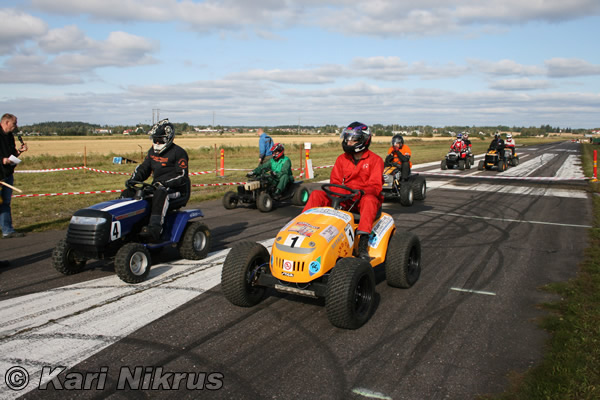 Ruohonleikkureiden 3h kest�vyysajot 13.09.2008