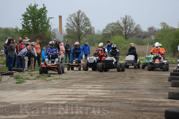Ruohonleikkureiden 3h kest�vyysajot 14.5.2011