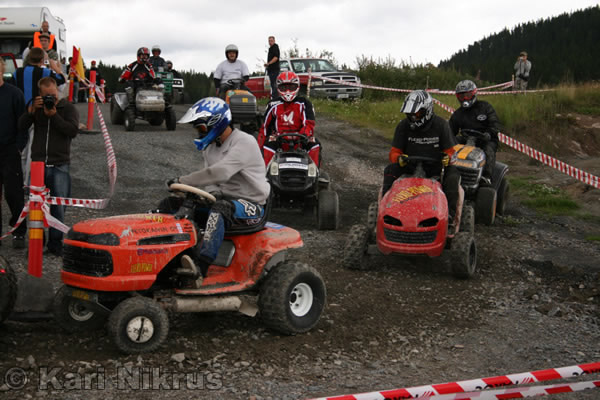 Ruohonleikkureiden 3h kestvyysajot 18.05.2008