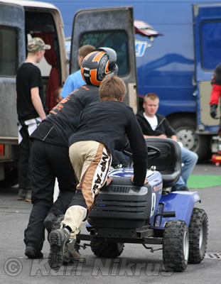 Ruohonleikkureiden 3h kest�vyysajot 11.07.2009