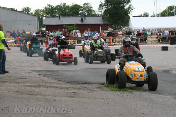 Ruohonleikkureiden 3h kest�vyysajot 11.07.2009