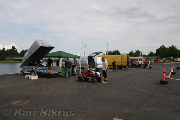 Ruohonleikkureiden 3h kest�vyysajot 11.07.2009