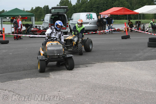 Ruohonleikkureiden 3h kest�vyysajot 11.07.2009