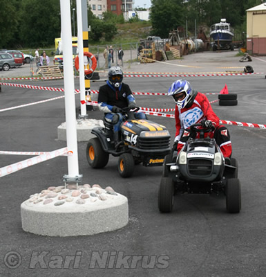 Ruohonleikkureiden 3h kest�vyysajot 11.07.2009