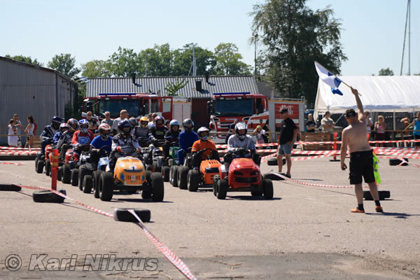Ruohonleikkureiden 3h kest�vyysajot 10.07.2010
